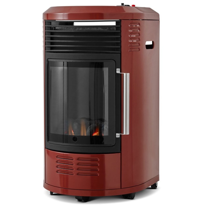 Chauffage d'appoint infrableu - Volga - Rouge brique