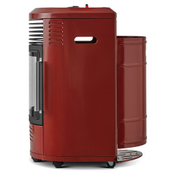 Chauffage d'appoint infrableu - Volga - Rouge brique