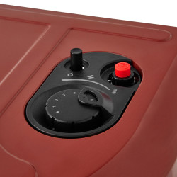 Chauffage d'appoint infrableu - Volga - Rouge brique