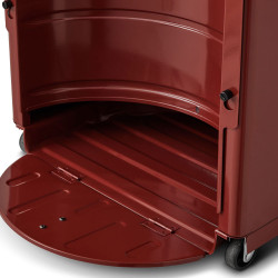 Chauffage d'appoint infrableu - Volga - Rouge brique