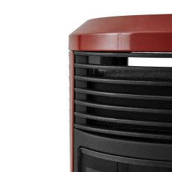 Chauffage d'appoint infrableu - Volga - Rouge brique