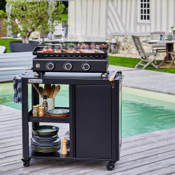 Silvia IIG Evo Flash Black 3 Feux + Housse incluse