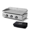 Silvia IIG Evo Stainless Steel 3 Burners + + Cover included