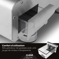 Silvia IIG Evo Inox 3 Feux + Housse incluse