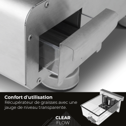 Silvia IIG Evo Inox 4 Feux + Housse incluse