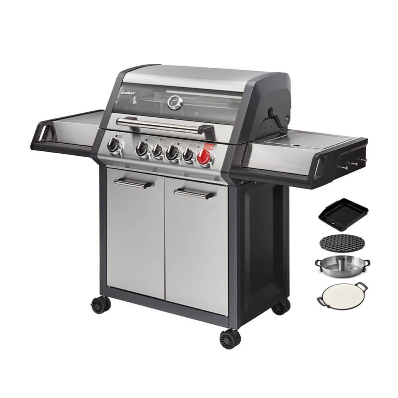 Monroe Pro 4 SIK Turbo + Switch Grid Accessories + Cast Iron Grid Plate included