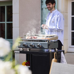 Silvia IIG 3-Burner Stainless Steel Stove