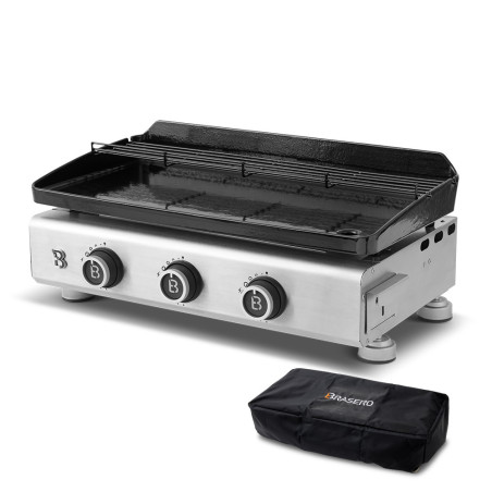 Silvia IIG Plaque Fonte fabriquée en France 3 Feux + Housse OFFERTE