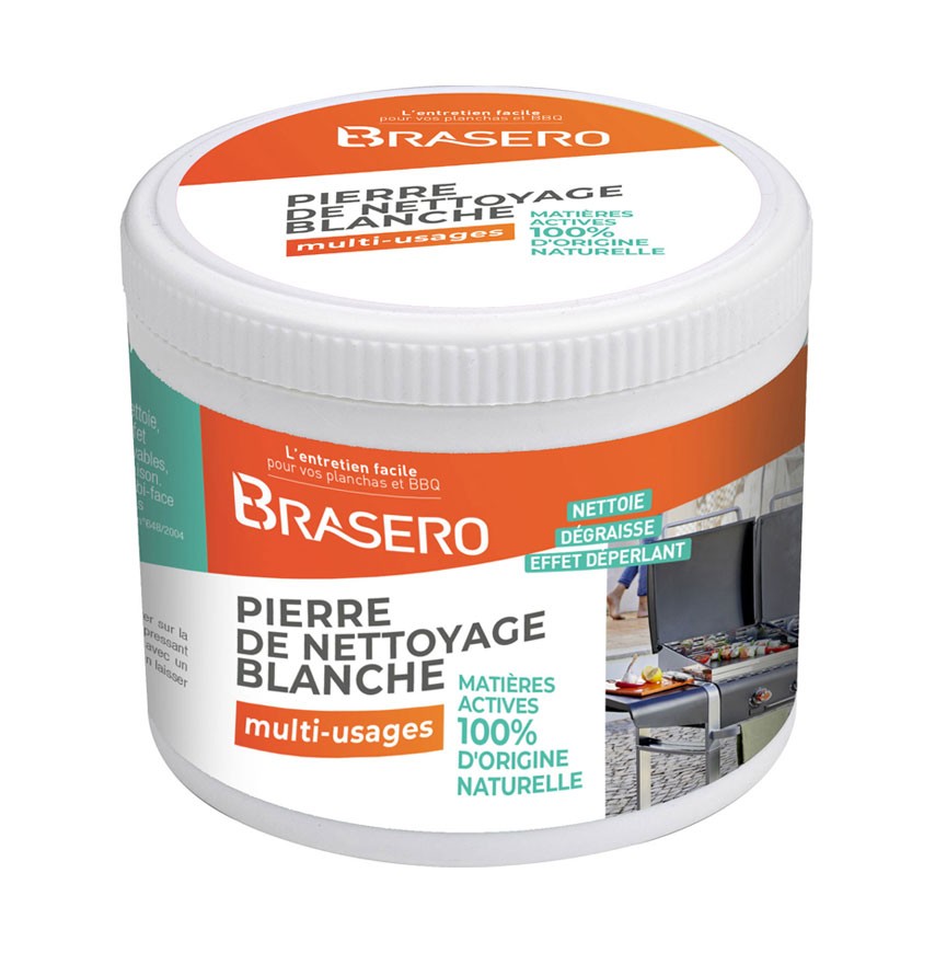 Pierre de nettoyage blanche