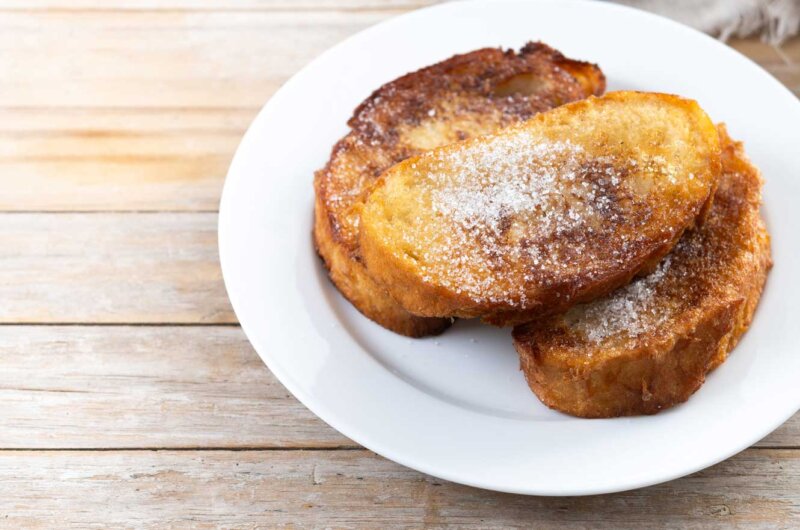 Pain perdu au caramel beurre salé