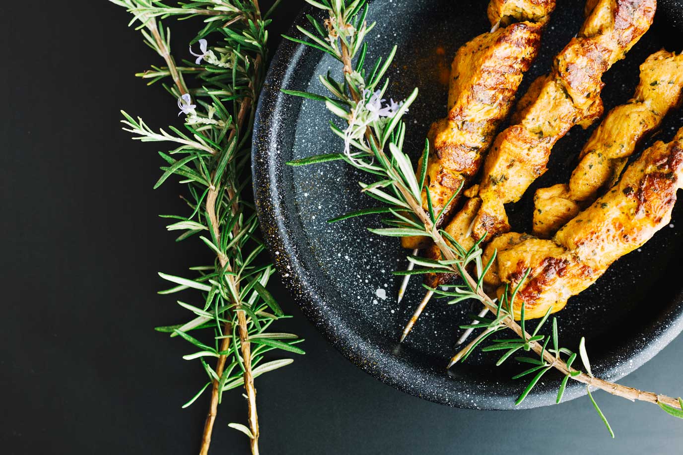 brochettes poulet